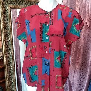Vintage hand made blouse 